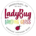 LadyBug Landing Glass-ladybuglandingglass